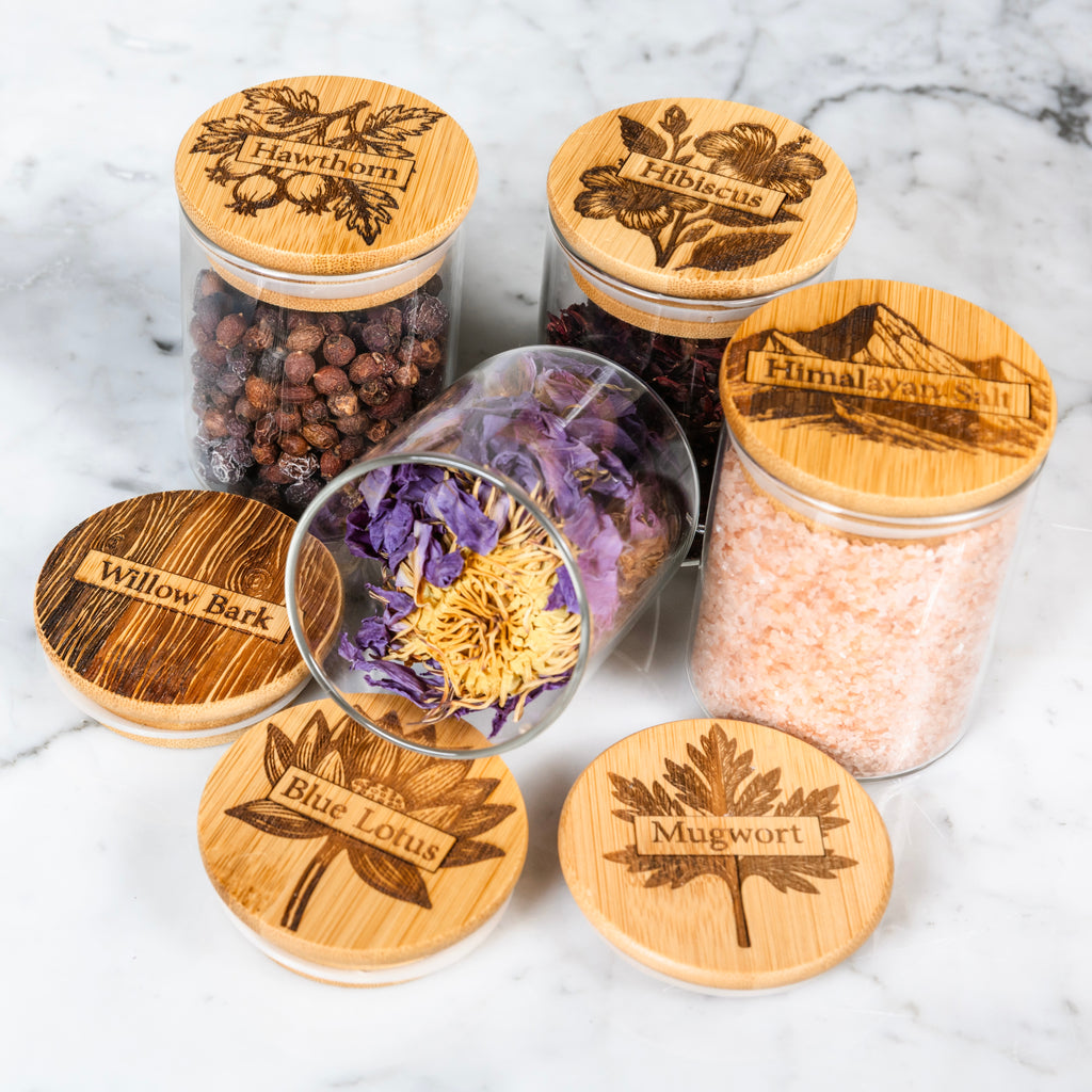 Engraved Storage Jar: Short