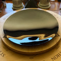 Concave Black Scrying Mirror