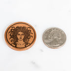 Protection Amulet: Medusa Coin — 32 mm