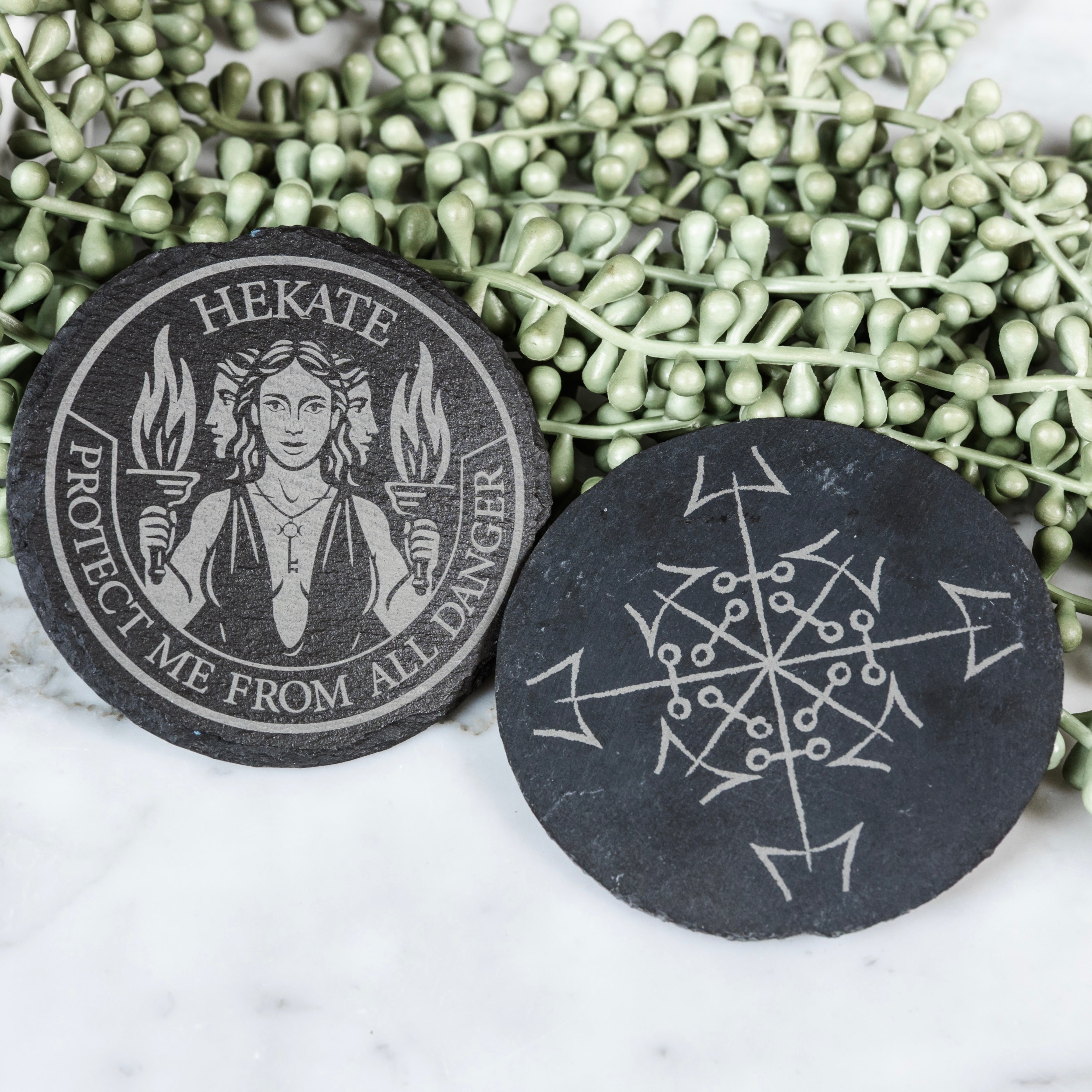 House ward: Hekate + Wheel of Hekate