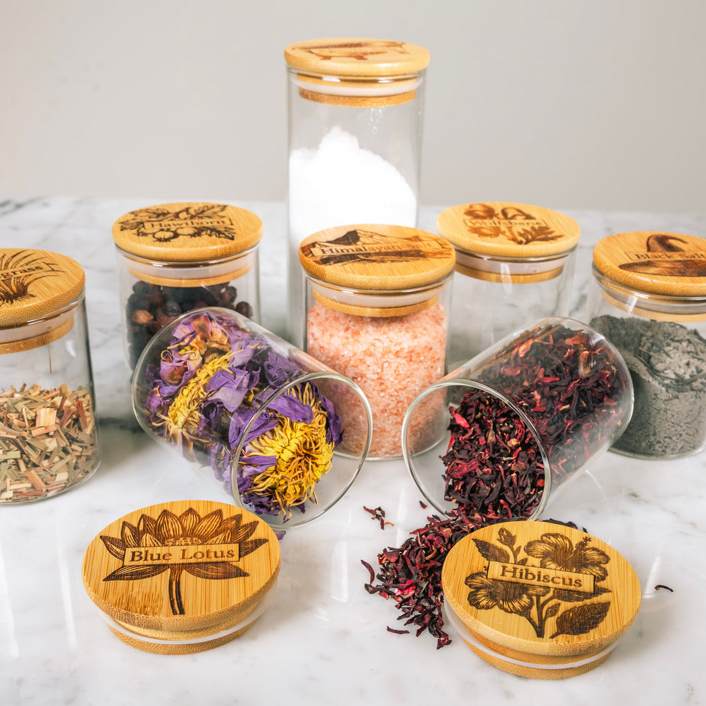 Engraved Storage Jar: Short