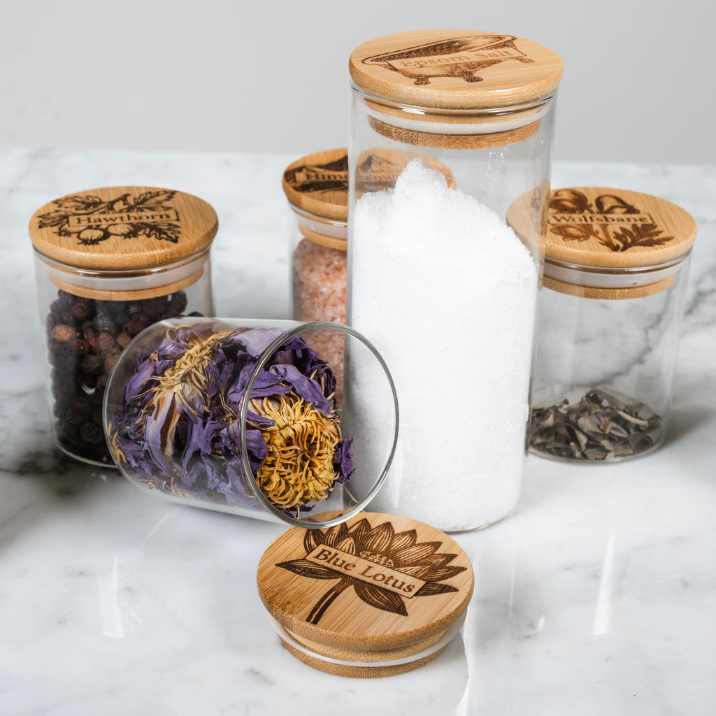 Engraved Storage Jar: Tall