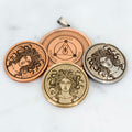 Protection Amulet: Medusa Coin — 32 mm