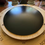 Concave Black Scrying Mirror